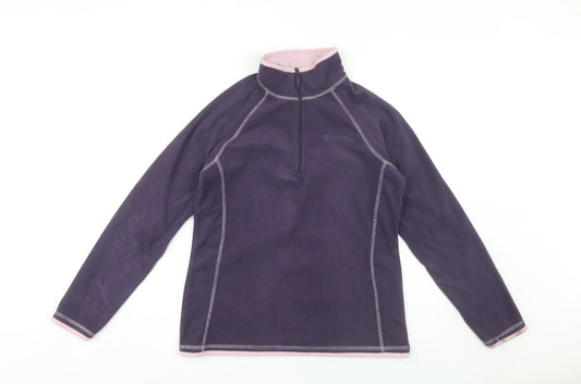 Womens UK Size 10 Mountain Warehouse Purple Pullover Sweatshirt