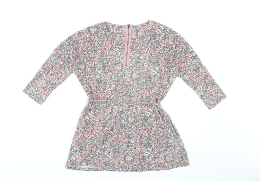 Womens UK Size 10 Fat Face Pink Basic Blouse