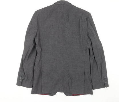 Mens UK Size 38 Magee Regular Grey Suit Jacket