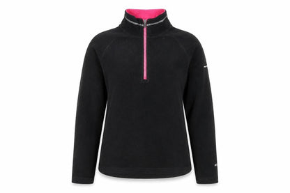 Trespass Women’s Black Zip Pullover Sweatshirt Size 10