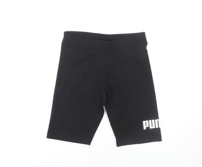 Puma Teens Black Biker Shorts - XL, Activewear