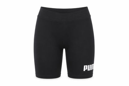 Front view of Puma Teens Black Biker Shorts - XL, Activewear