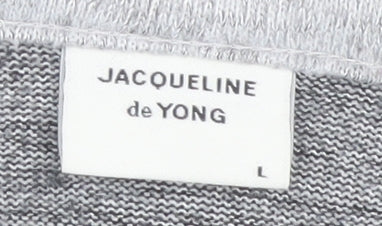 Womens UK Size L Jacqueline de Yong Multicoloured Basic T-Shirt