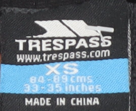 Mens UK Size XS Trespass Black Basic Jacket