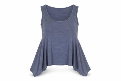 Womens UK Size S Kew 159 Blue Basic Tank