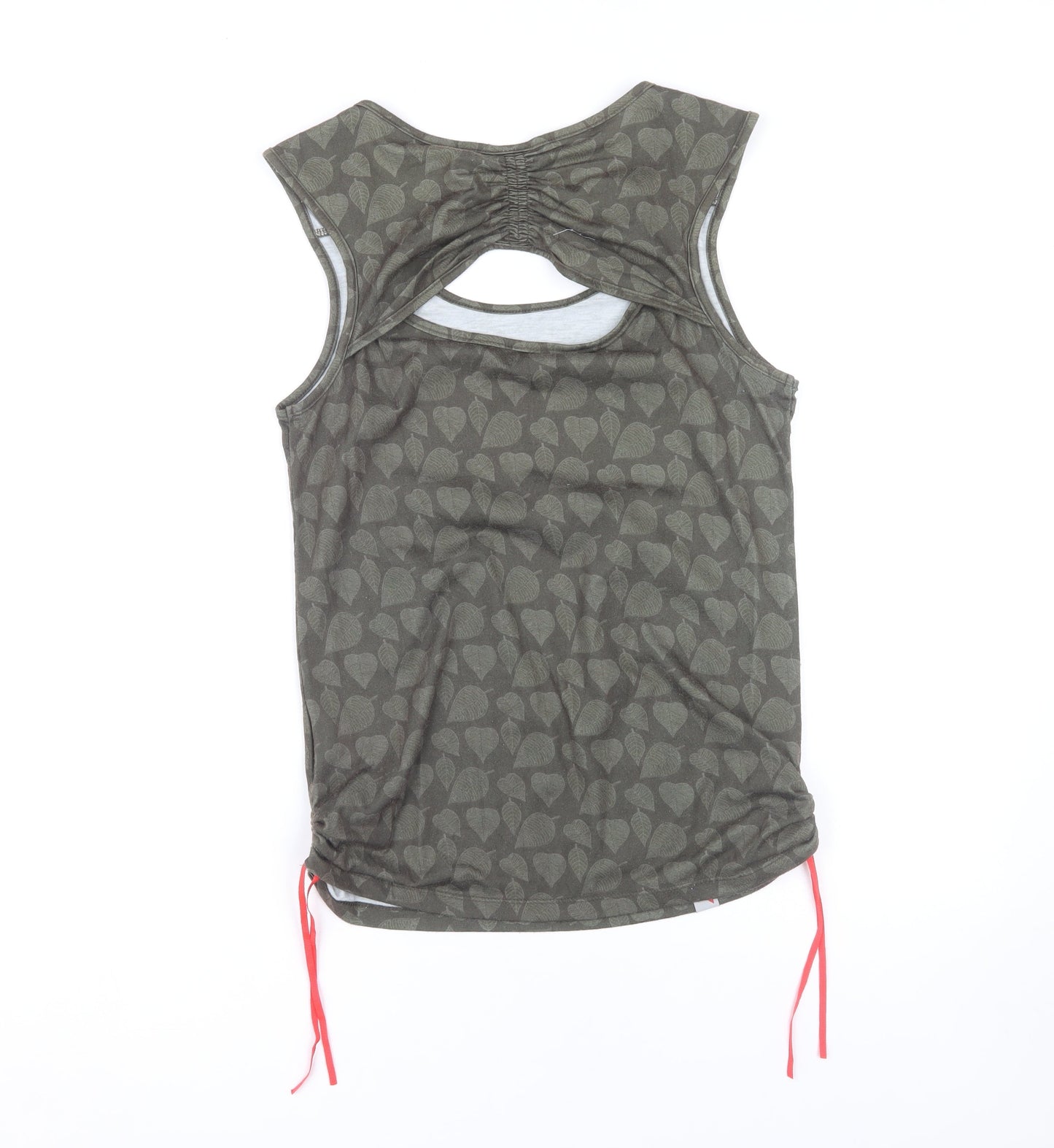 Womens UK Size S Trespass Green Basic Tank