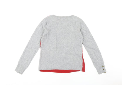 Womens UK Size 8 Laura Ashley Red Pullover Jumper