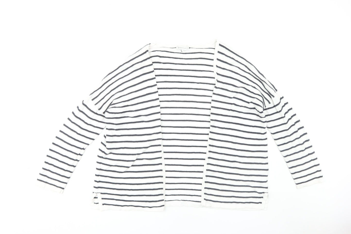 Womens UK Size 12 Warehouse White Cardigan Jumper