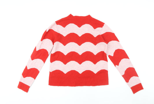Womens UK Size 12 Red Herring Red Pullover Jumper
