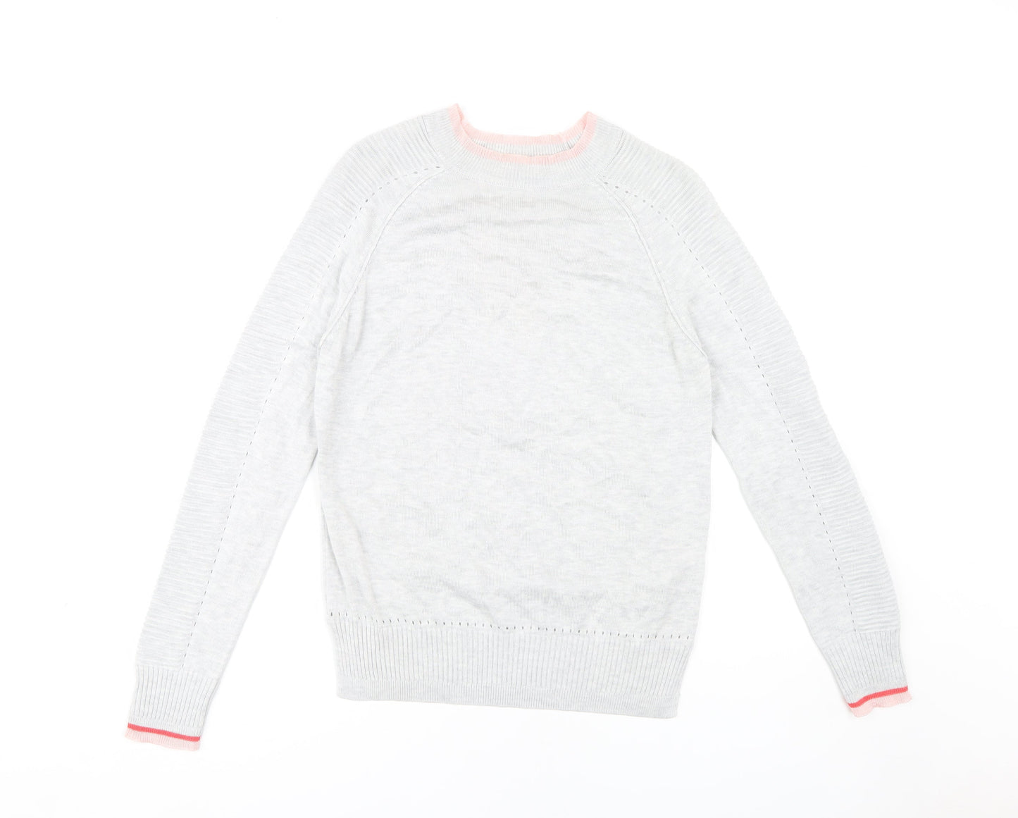 Womens UK Size 10 NEXT Grey Pullover Jumper