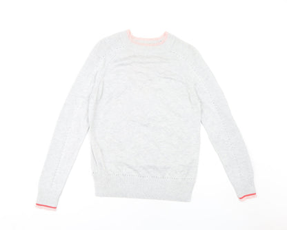 Womens UK Size 10 NEXT Grey Pullover Jumper