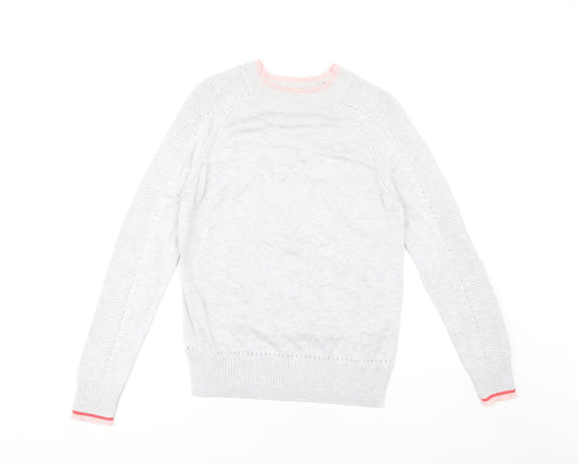 Womens UK Size 10 NEXT Grey Pullover Jumper