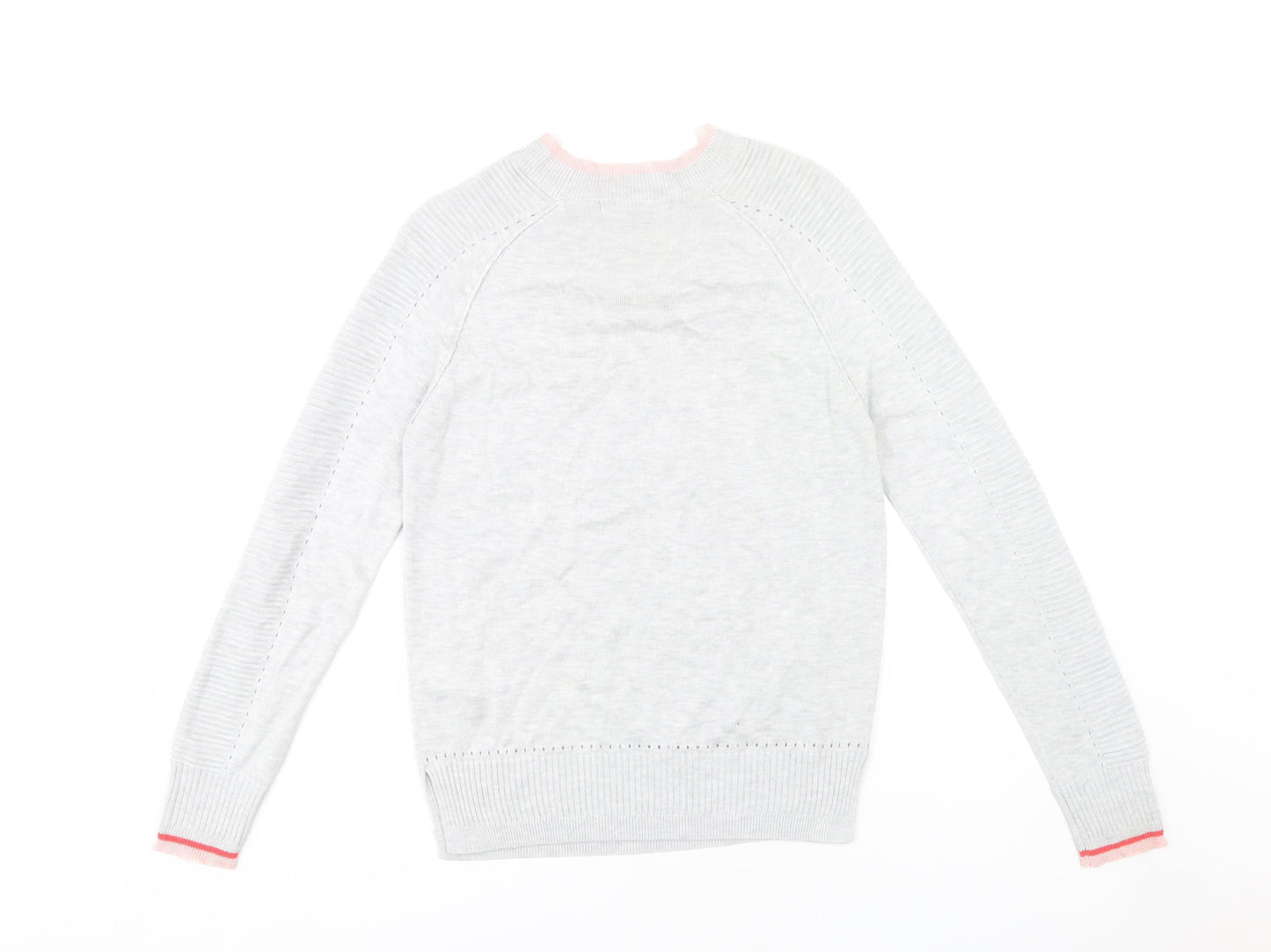 Womens UK Size 10 NEXT Grey Pullover Jumper