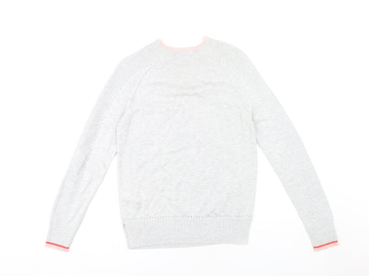 Womens UK Size 10 NEXT Grey Pullover Jumper