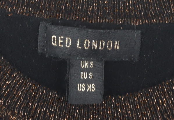 Womens UK Size S QED London Multicoloured Pullover Jumper