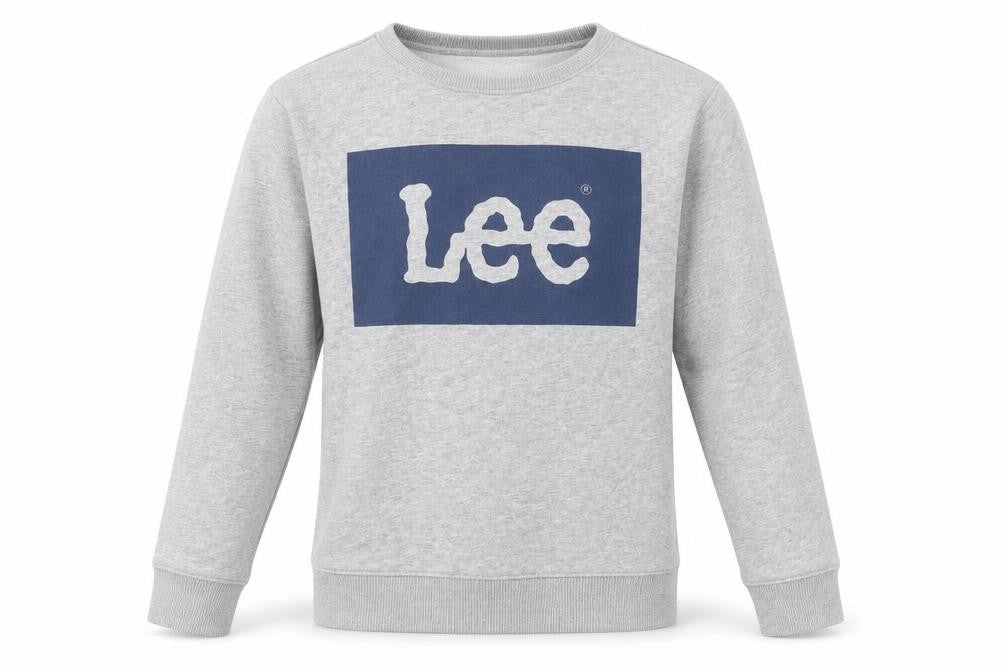 Mens UK Size S Lee Grey Pullover Sweatshirt