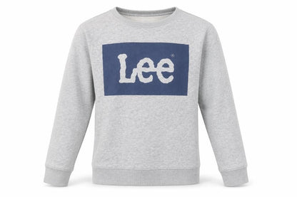Mens UK Size S Lee Grey Pullover Sweatshirt