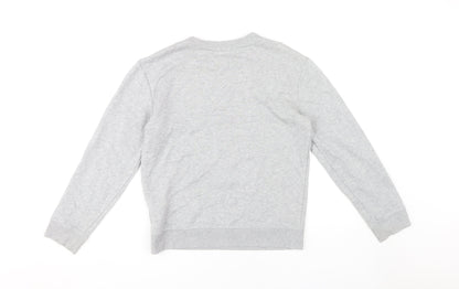 Mens UK Size S Lee Grey Pullover Sweatshirt