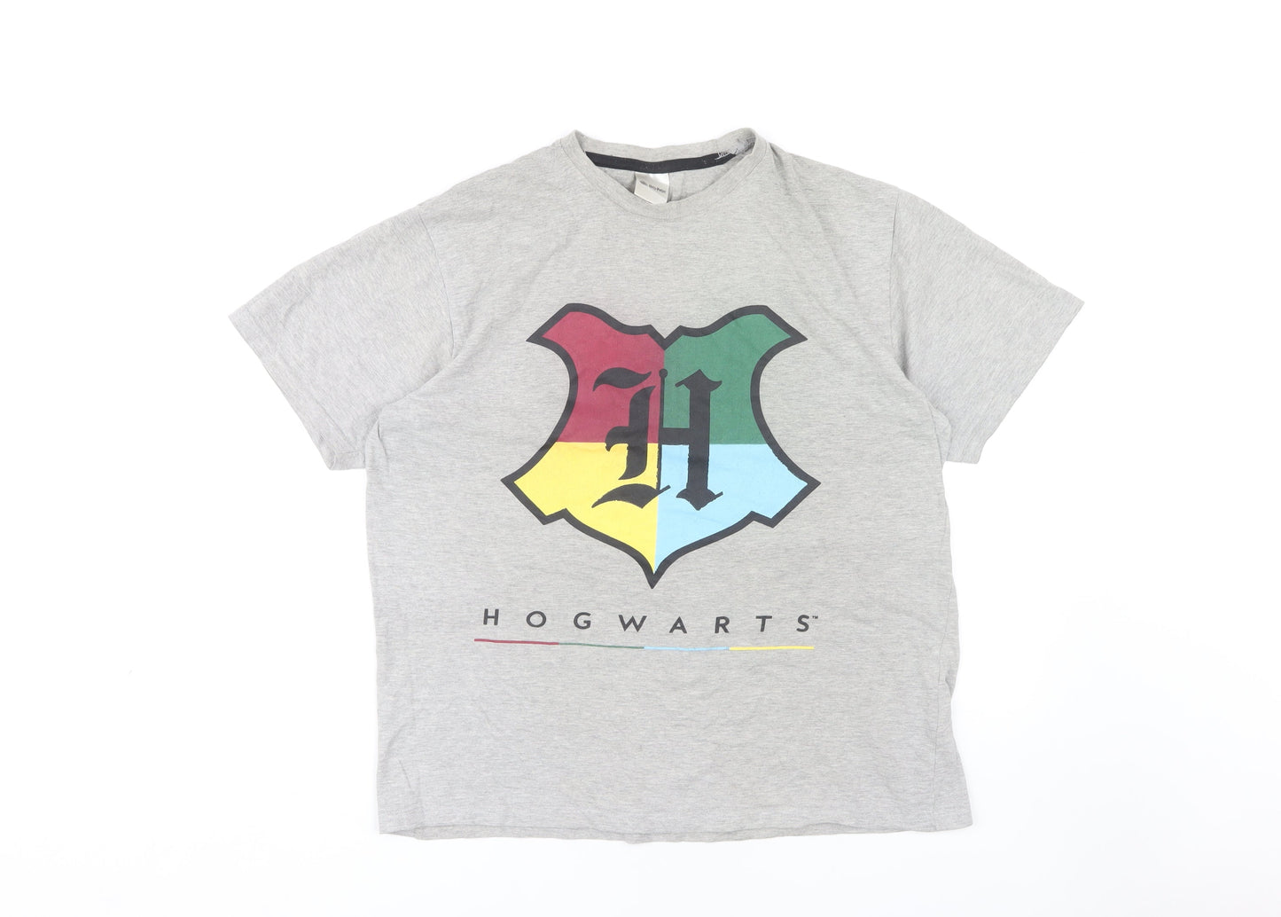 Mens UK Size M Harry Potter Grey  T-Shirt