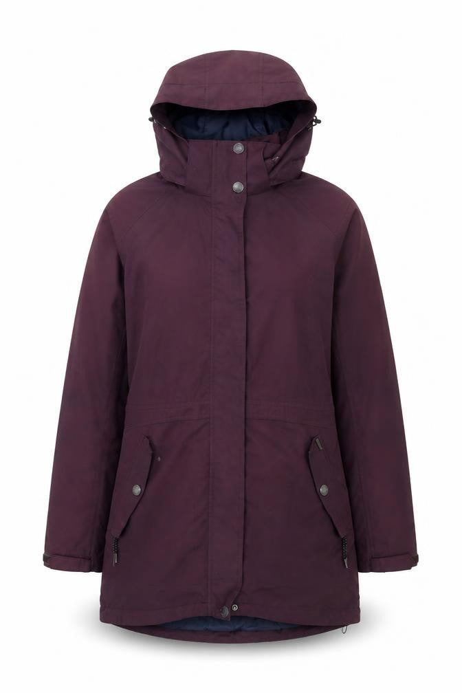 TOG24 Women's Purple Parka Jacket Size 10