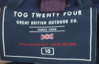 Womens UK Size 10 Tog Twenty Four Purple Parka Coat