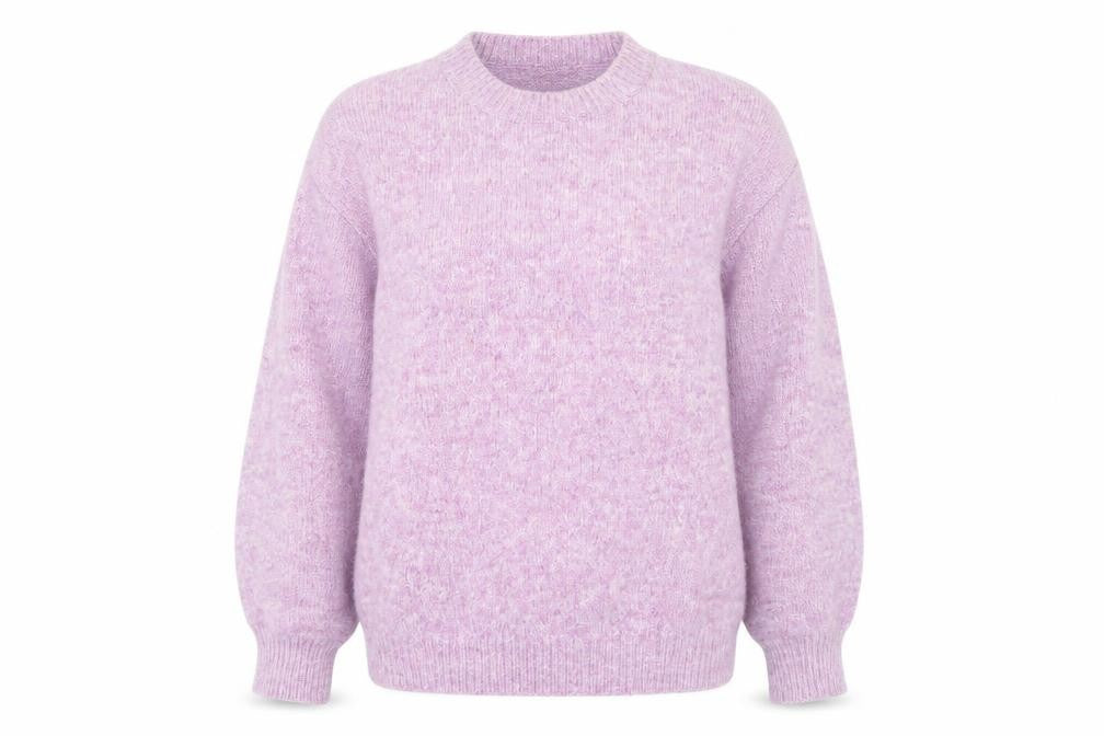 Womens UK Size M Marks and Spencer Purple Pullover Jumper