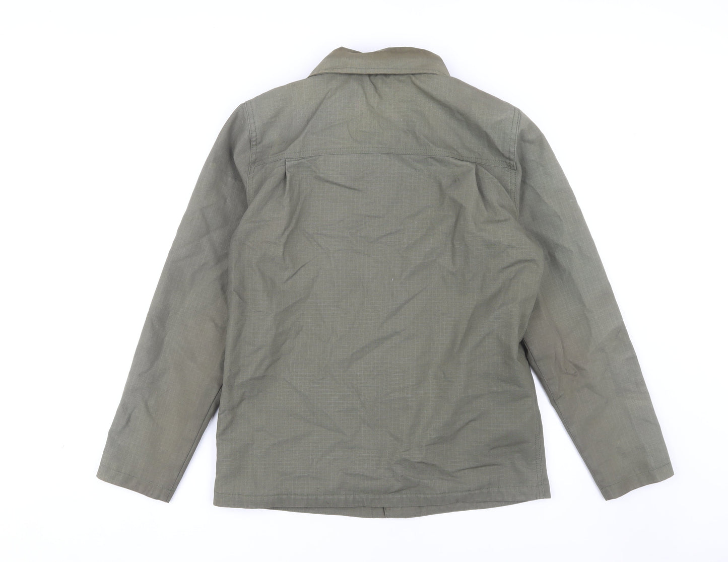 Mens UK Size XS VANS Green Military Jacket