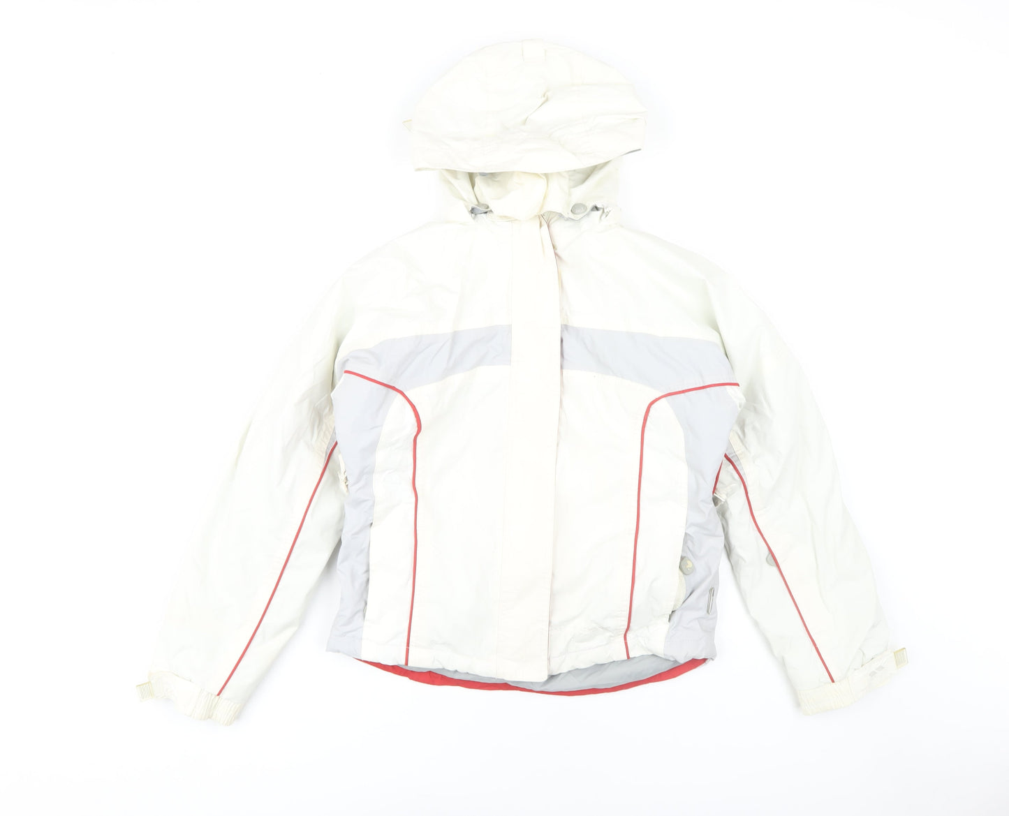 Trespass Boys White Ski Jacket Winter Coat 11-12 Years