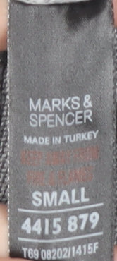 Womens UK Size S Marks and Spencer Grey Cape Jumper