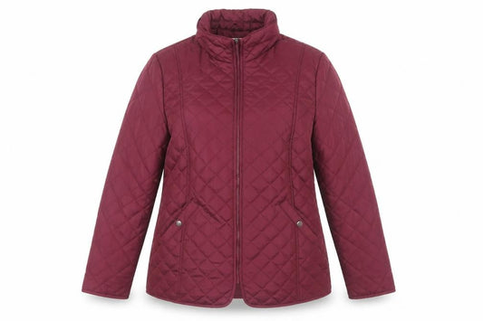 Womens UK Size 12 Julipa Red Quilted Coat