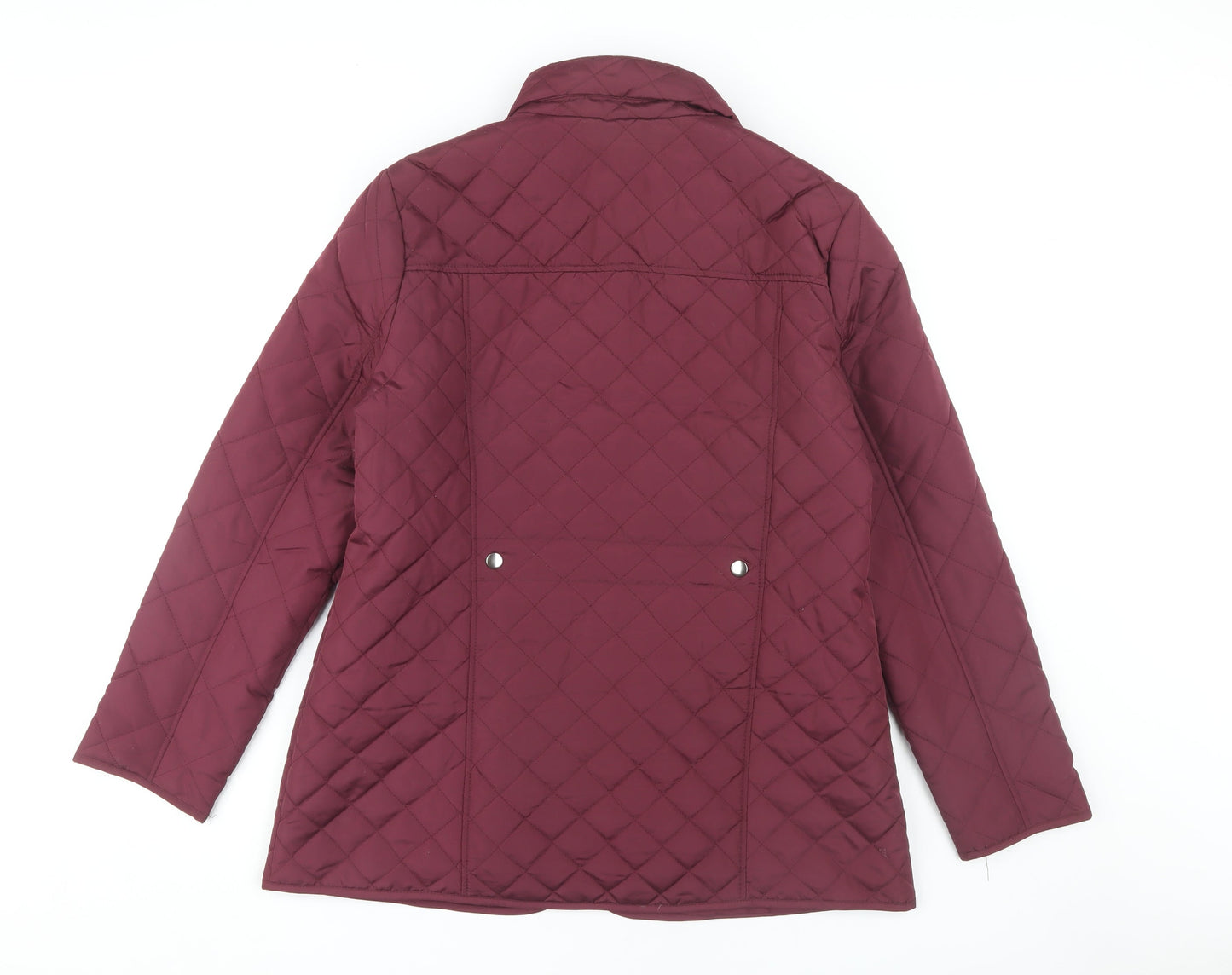 Womens UK Size 12 Julipa Red Quilted Coat