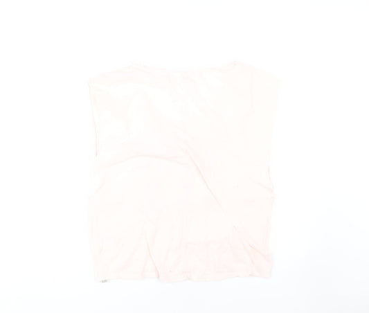 Womens UK Size L O'Neill Pink Basic T-Shirt
