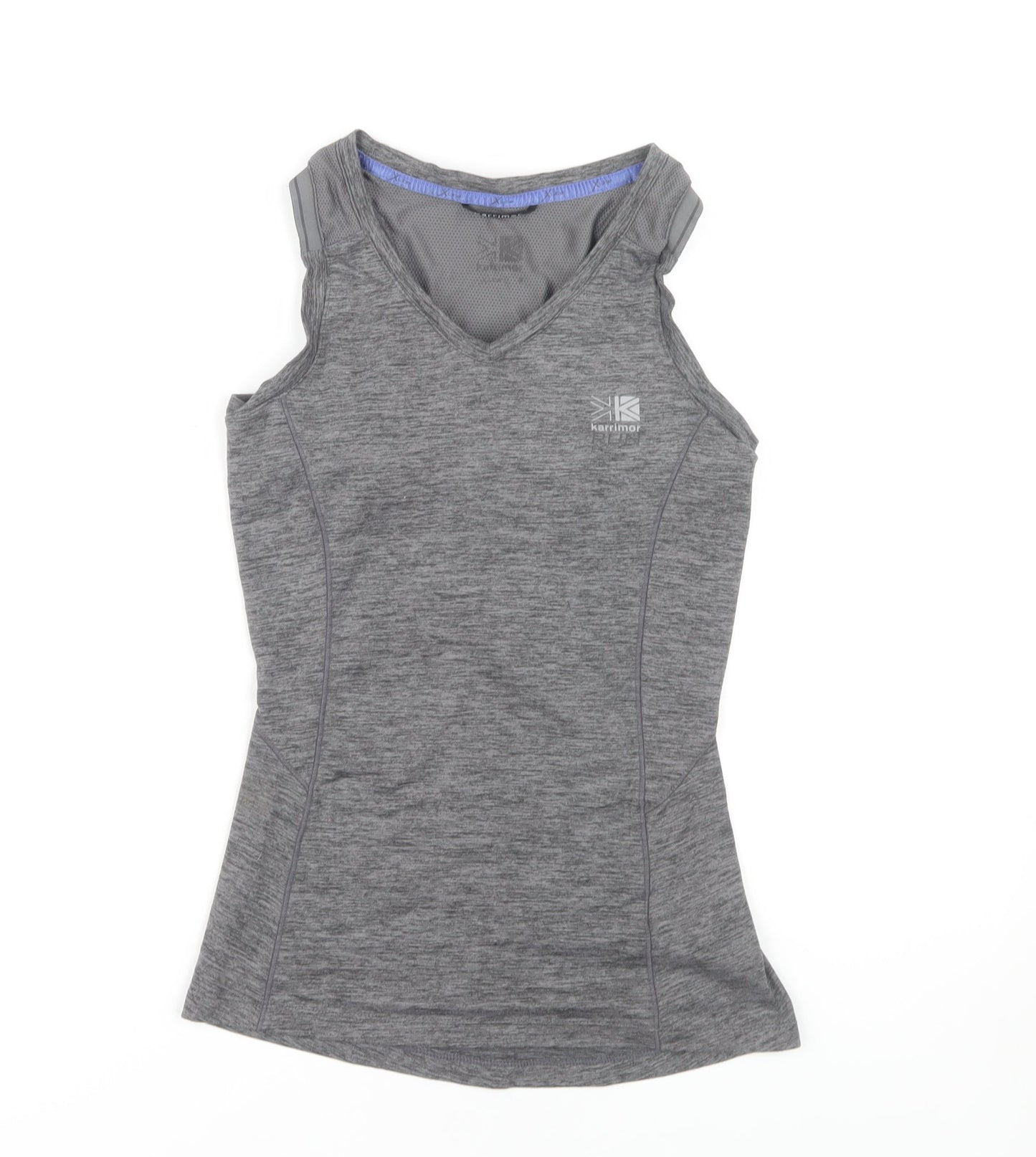 Karrimor Women's Grey Athletic Tank - Size 8, Breathable & Lightweight