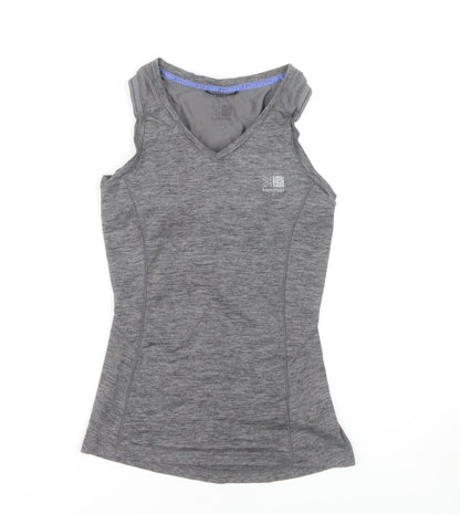 Karrimor Women's Grey Athletic Tank - Size 8, Breathable & Lightweight