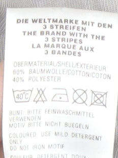 Adidas Men's White XL Short Sleeve Crew Neck T-Shirt