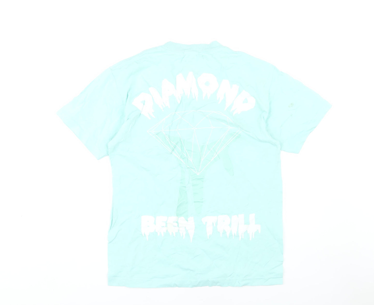 Been Trill Men’s Blue Graphic Short Sleeve T-Shirt M