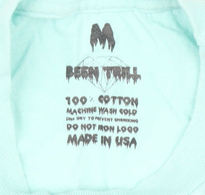 Been Trill Men’s Blue Graphic Short Sleeve T-Shirt M