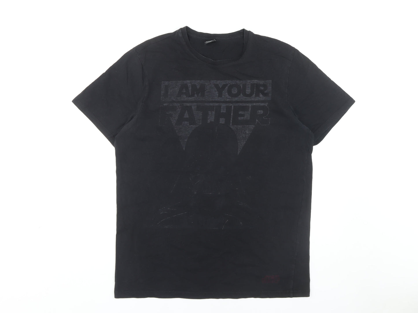 Star Wars Black Darth Vader T-Shirt for Men - M, Cotton