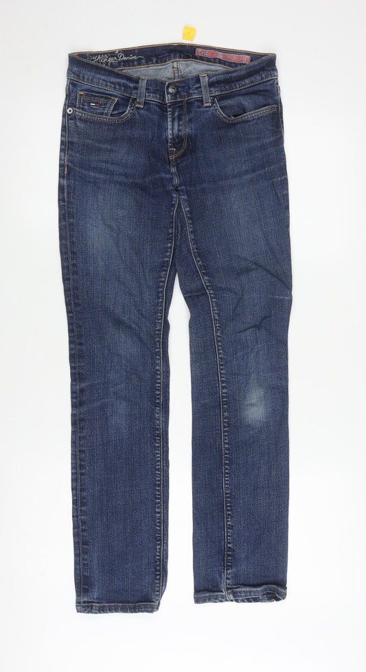 Mens UK Size Size: W27 L32 Tommy Hilfiger Slim Fit Skinny Blue Jeans