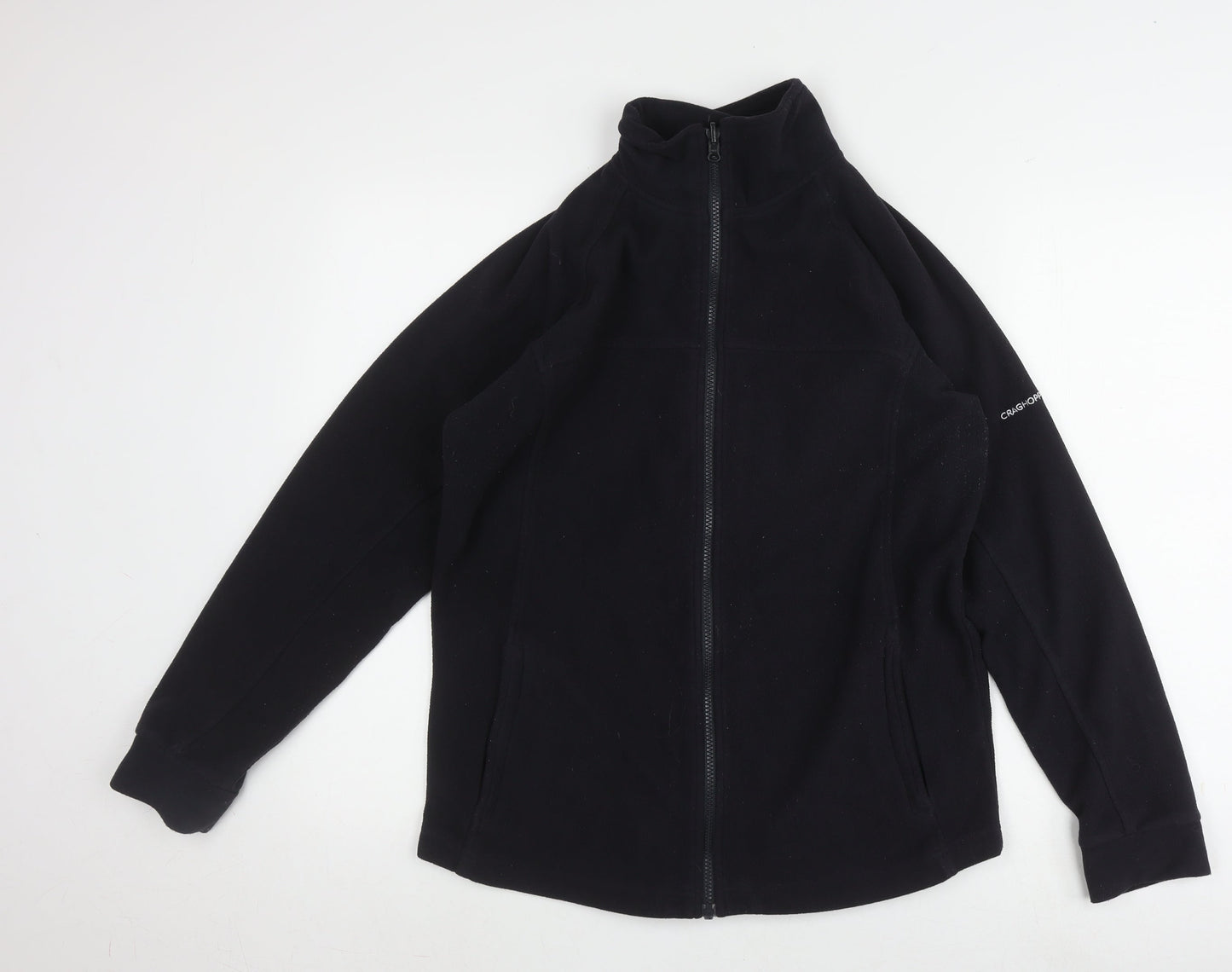 Craghoppers Women's Black Size 14 Full Zip Jacket