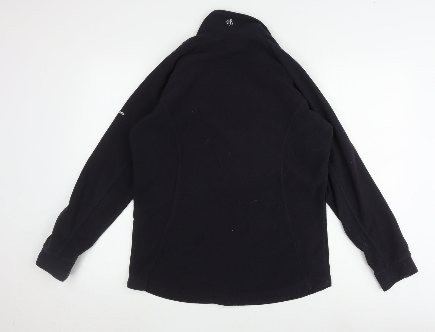 Craghoppers Women's Black Size 14 Full Zip Jacket