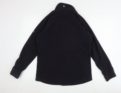 Craghoppers Women's Black Size 14 Full Zip Jacket
