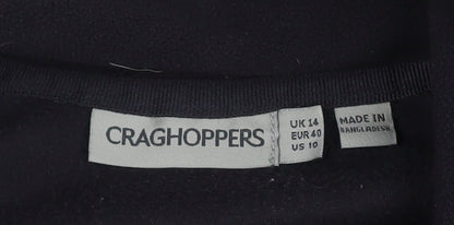 Craghoppers Women's Black Size 14 Full Zip Jacket