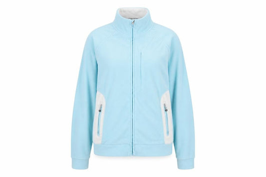 Front view of Trespass Blue Women's S Track Jacket with Pockets