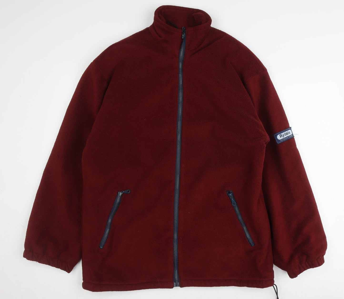 Mens UK Size L Rydale Red Basic Jacket