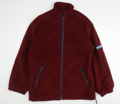 Mens UK Size L Rydale Red Basic Jacket