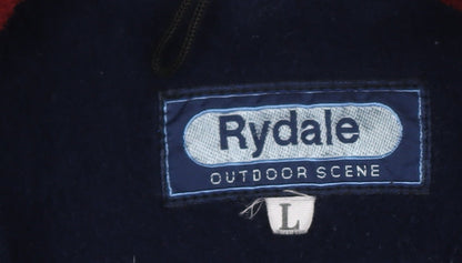 Mens UK Size L Rydale Red Basic Jacket