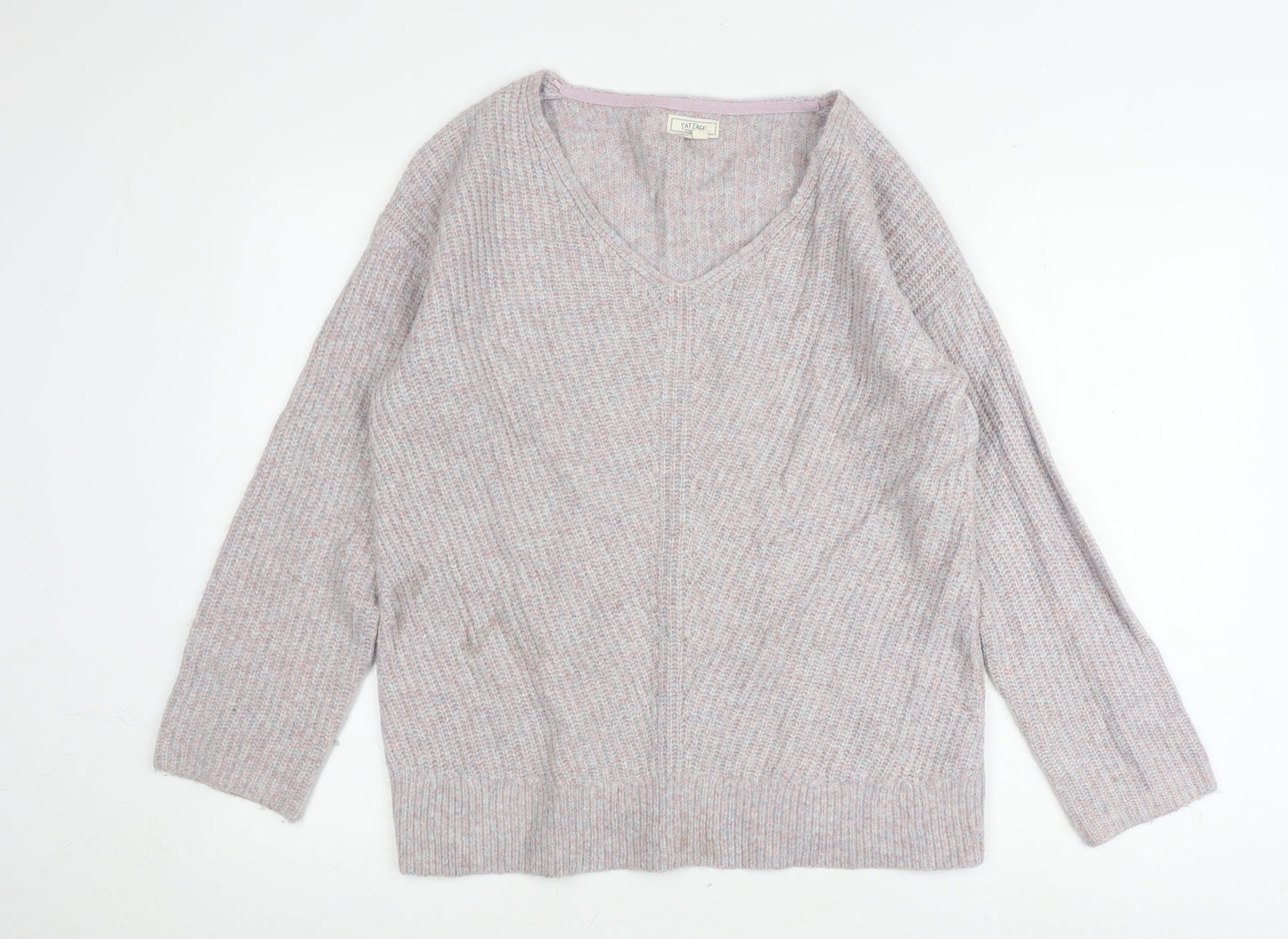 Fat Face Women's Multicoloured Pullover Jumper Size 12