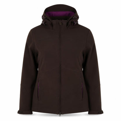 Alpine Women's Brown Hooded Jacket Size 10