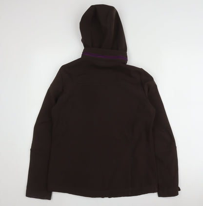 Alpine Women's Brown Hooded Jacket Size 10